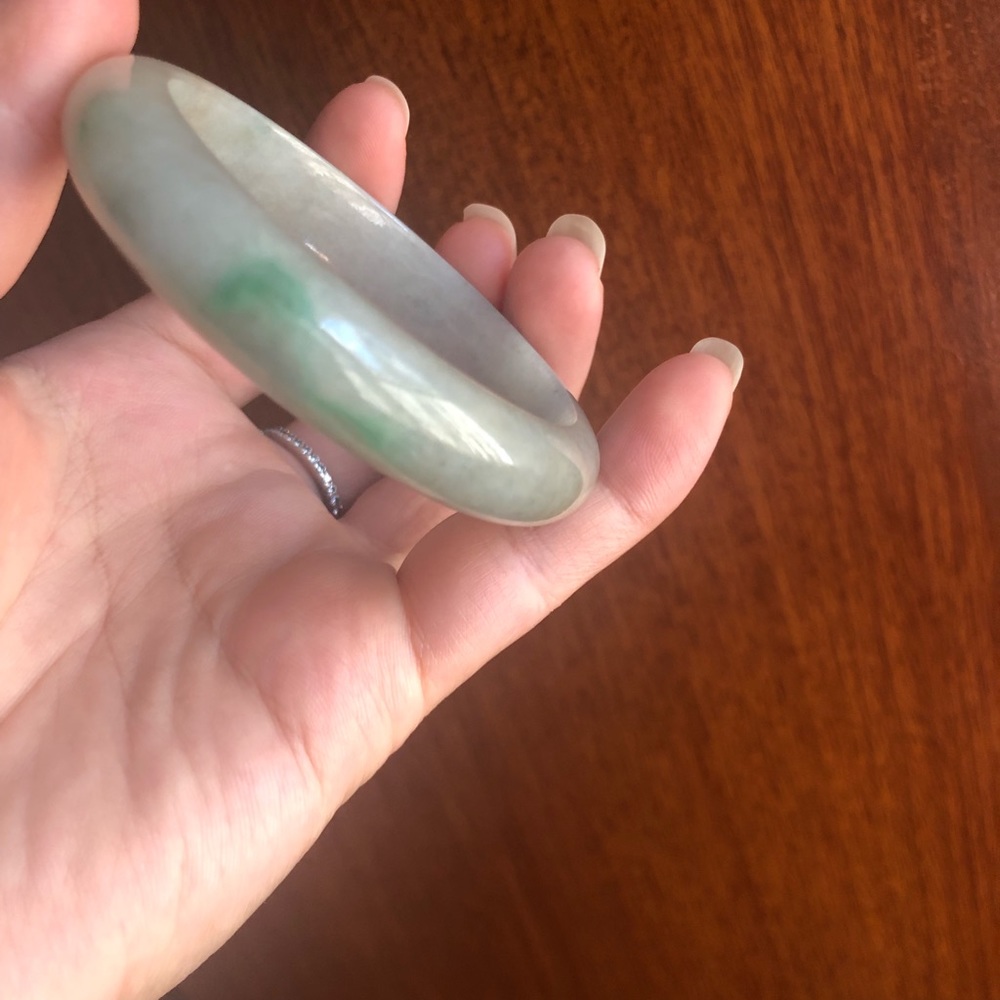 Jade Bangle - image 1